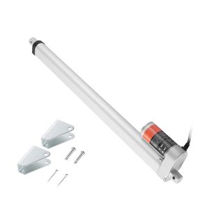 Attuatore Lineare 12V con Carico Elevato 330 libbre/1500N, Movimento Lineare 0,19 pollici/s, Staffa di Montaggio da 1 pollice per Cilindri - Product Image 1