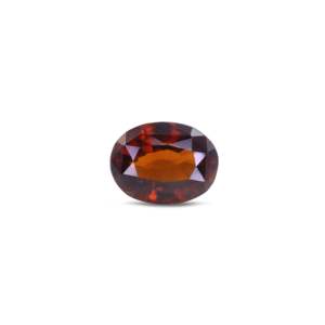 Natural Hessonite Garnet Loose Gemstone 9.65 Carat 4mm Certified Wholesale - Product Image 1