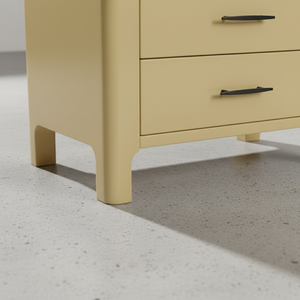 โต๊ะกาแฟสไตล์โมเดิร์น 3 ลิ้นชัก ไม้เอคาเซีย MDF ปิดผิววีเนียร์เอคาเซีย ยี่ห้อ KP รับประกัน 1 ปี-เฟอร์นิเจอร์ห้องนั่งเล่น โต๊ะข้าง/โต๊ะหัวเตียง - Product Image 6