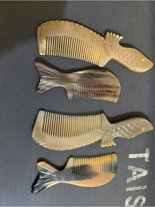 Buffalo horn <b>comb</b> handcrafted for smooth styling and elegant everyday grooming experience at home - Product Image 4