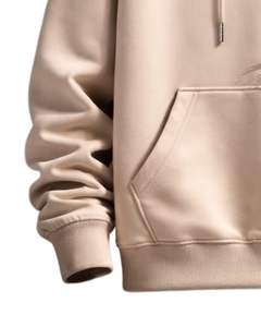 Sudadera con Capucha Personalizada para Hombre con Estampado de Dragón Beige, Felpa de Algodón, Estilo Casual, Fabricante Personalizado, Proveedor de Ropa al por Mayor - Product Image 5