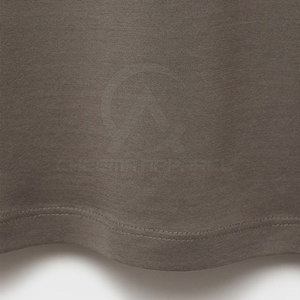Vente directe d'usine, t-shirt homme simple à col rond, tissu léger, respirant et coupe confortable - Product Image 6