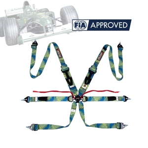 Custom Logo FIA Approved 8853 2016 Racing Harness SPORT PLUS 4 Six Point Ultra <b>Light</b> Seat Belt OEM ODM Manufacture Custom Color - Product Image 1