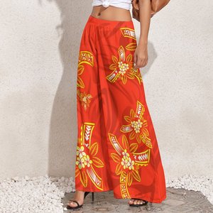 Factory Direct Summer New Pants Comfortable Loose Casual Elastic Waist Head Daily Women's <b>Trousers</b> - Product Image 4
