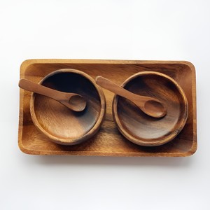 Ensemble de pots à condiments en bois à bas prix, prix de gros, pots de service en bois avec couvercles, récipients à épices - Product Image 5