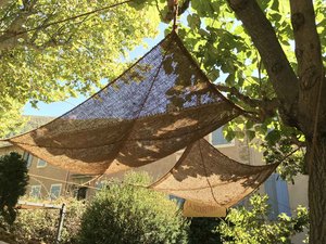 Vela de Sombra Rectangular de Fibra Natural de Coco Marrón, Malla Protectora Solar para Exteriores, Jardín, Patio, Playa, Vietchoice Vietnam - Product Image 6