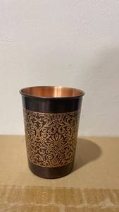 Juego de vasos de cobre puro hechos a mano, vasos martillados para bebidas, vasos ayurvédicos para exportación al por mayor - Product Image 2