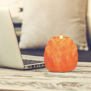 Support de bougie sur mesure, lampe à sel, emballage personnalisé, lampe à sel 100% pur de l'Himalaya - Product Image 3