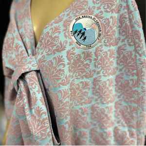 Chal de Lujo con Diseño Damasco JJ para Mujer, Suave, Ligero, Elegante, con Estampado Floral, para Fiestas Nocturnas, Bufanda de Moda, Capa Ligera, Ajuste Cómodo - Product Image 2