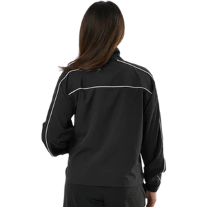 Signature Track Women <b>Jacket</b> Black Color Premium <b>Ladies</b> Sports Track <b>Jacket</b> <b>Lightweight</b> Zip Up Activewear Casual Fitness - Product Image 2