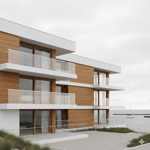 Meubles de salon modernes blancs personnalisés JY Project, style européen, prêts à assembler, modulaires, en MDF, écologiques, faciles à assembler - Product Image 1