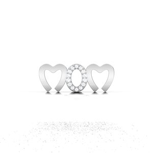 เครื่องประดับเงินแท้ 925 รูปดาวประดับเพชรซิคอน ชุบโรเดียมโรสโกลด์ สำหรับผู้หญิง สวมใส่ได้ทุกวัน หรูหรา - Product Image 4