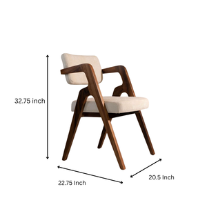 Modern Solid Wood <b>Dining</b> <b>Chair</b> Upholstered Seat Back Eco-Friendly Durable Design for Apartment Home Bar Restaurant Hotel Use - Product Image 6