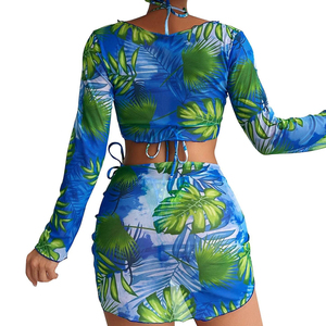 Custom Logo Front Women's Sexy 4 Piece Bikini Set Breathable Lightweight Swimwear for Girls Stylish <b>Bras</b> Made in Pakistan - Product Image 3