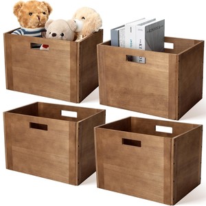กล่องเก็บของแบบโมดูลาร์ไม้ไผ่ 5 ช่อง พร้อมถาดลิ้นชัก ขายส่ง - Product Image 3