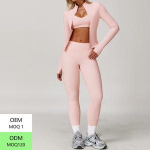 Ensemble de yoga Sunquest Soft Active Wear, vêtements de sport, deux pièces, tenue de yoga, ensemble de yoga pour femmes, gym, fitness - Product Image 3