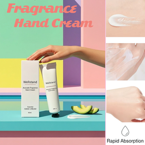 Crème pour les mains au parfum doux, à absorption rapide, pour peaux sensibles, format voyage - Product Image 3
