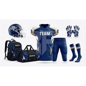 Camiseta de Fútbol Estampada Antibacteriana Unisex, Tejido de Malla de Secado Rápido, Manga Corta para Adultos, Transpirable, Personalizable, Fútbol Americano - Product Image 3