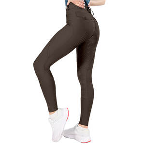 Ropa Ecuestre Ligera y Ecológica para Mujer, Elástica en Cuatro Direcciones, Spandex/Nailon, Suave, de Longitud Completa, para Montar a Caballo - Product Image 2