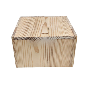 Square Wooden Chopping <b>Block</b> With Multifunctional Design Single Piece Package - Product Image 6