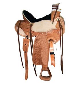 Selle occidentale de haute qualité en cuir durable de nouvelle conception Prix économique pour l'équitation - Product Image 1