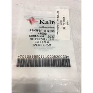 โอริง Kalrez AS-568A รุ่น K # 008 คอมพาวด์: 2037, AMAT - อุปกรณ์และชิ้นส่วนเซมิคอนดักเตอร์ระดับโลกที่เชื่อถือได้ที่ - Product Image 1