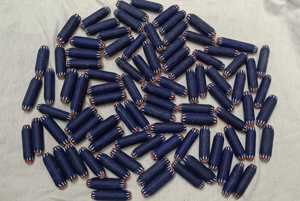 Nouvel Arrivage Perles en Verre Tubes Chevron Rosetta Longues Ovales Faites à la Main, Perles en Vrac pour la Fabrication de Bijoux en Gros, Colliers et Bracelets - Product Image 3