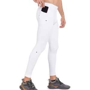 Vente en gros de pantalons de compression pour hommes, leggings de yoga à taille élastique, leggings de compression, collants de sport pour la course à pied, le football et l'entraînement - Product Image 2
