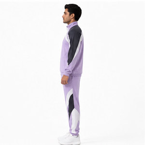 Men's Winter Solid Sports Tracksuit <b>Set</b>-Soft Fabric Breathable Lightweight Activewear Premium Quality 100% Polyester - Product Image 4
