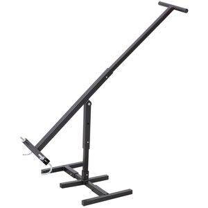 Compactador de papelera para cocina, jardín, cubo de basura sin contacto, herramienta portátil de reciclaje de residuos, mango ajustable, almacenamiento máximo de 170 galones - Product Image 4