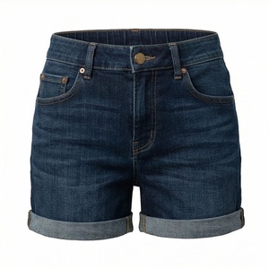 Shorts de Mezclilla de Verano a la Moda para Mujer, Corte Ajustado, Jeans Casuales, Ropa Urbana, Color Personalizado, Cintura Alta, Ropa de Moda Femenina - Product Image 1