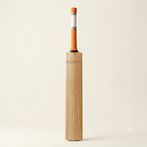 Bate de Cricket de Madera de Alta Calidad, Estilo Clásico, Duradero, 34 Pulgadas, 960g, Orientación para Mano Derecha/Izquierda, Agarre Extra - Product Image 3