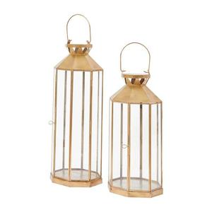 Rectangular Metal Lantern <b>Candle</b> Holder with Decorative Cutouts for Home Decoration Black Moroccan Style - Product Image 6