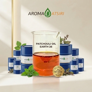 AROMA ATSIRI Huile de Patchouli Pure Earth 26 Distillée à la vapeur 100% Huile Essentielle Naturelle pour l'Aromathérapie - Product Image 1
