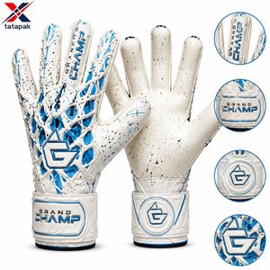 Gants en cuir personnalisés de haute qualité avec sangle de poignet réglable, antidérapants, protection complète des doigts, pour adultes unisexes, usage en équipe. - Product Image 6