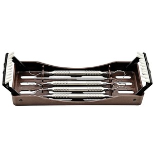 Kit de planification radiculaire manuel en acier inoxydable, le plus vendu, avec 5 détartreurs parodontaux, certifié CE, instrument dentaire de classe I - Product Image 2