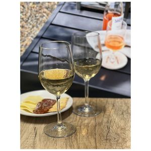 BPA Free 12oz martello Tritan infrangibili in plastica bicchieri da vino Set 4 pezzi-tra cui bicchieri di vino rosso e bianco - Product Image 5
