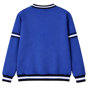 Sudadera de Cuello Redondo con Cresta Azul de Phi Beta Sigma, Ropa de Fraternidad Griega con Diseño Clásico de Chenille, Comodidad y Estilo - Product Image 5
