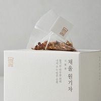 Tisane aux herbes Damccot K-Health Vitality, mélange de 8 herbes, 8 sachets de thé PLA, boîte individuelle, carton extérieur d'exportation, durée de conservation de 24 mois, à conserver au frais
