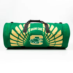 1000D Oxford Customized Durable High Capacity Unisex Sports Equipment Duffle Bag <b>Separate</b> Shoe Section Waterproof Fabric YKK - Product Image 1