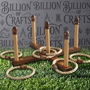 Ensemble de jeu de quilles de luxe en bois massif - Product Image 4