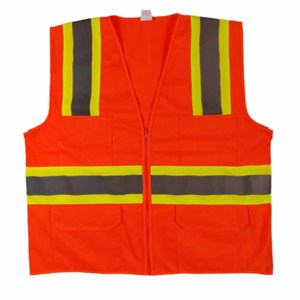 Gilet de sécurité réfléchissant pour hommes, personnalisable, nouveau design, léger, lavable, haute qualité, vente en gros, vêtements de travail - Product Image 4