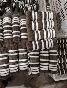 Cerdas de Pelo de Caballo Cortas Hechas a Mano Ecológicas para Fabricación de Cepillos, Paquete de Pelo Animal Negro Natural, Suministro al por Mayor - Product Image 3