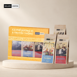 Coffret de café moulu du Vietnam 300g – Trois saveurs signature – Mélange Robusta Arabica – Vente en gros usine OEM ODM - Product Image 4