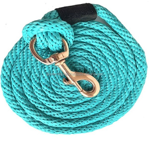 Meilleur fabricant corde de plomb en nylon de haute qualité cheval arc-en-ciel fabricant de corde de plomb écologique Inde - Product Image 1