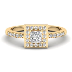 Bague de fiançailles REYES en or 18 carats avec diamant solitaire, bijoux fins faits à la main, cadeau d'anniversaire, bijoux fins pour mariage - Product Image 6