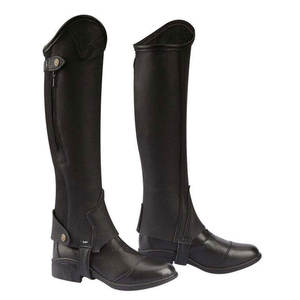 Fournisseur direct d'usine : Demi-gambes de protection pour l'équitation en stock, pour adultes, nouvelle arrivée. - Product Image 3