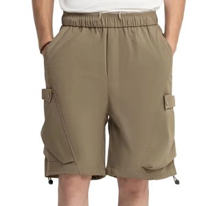 Pantalones Cortos Cargo Techwear para Hombre, Estilo Baggy, Utilitarios, Gorpcore, de Nailon, con Múltiples Bolsillos, Tácticos, Cintura Elástica, OEM Personalizados - Product Image 4