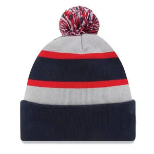 Gorros de Invierno Personalizados al por Mayor, de Alta Calidad, Unisex, Acrílicos, Lisos o a Rayas, para Esquí, Gorro de Lana para Adultos, Casual, MOQ de 10 Piezas, Fabricante - Product Image 5