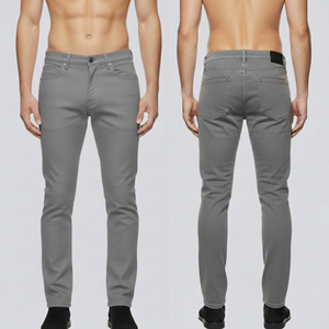 Men Leather Pant Modern Fashion Leather <b>Trousers</b> Comfortable Fit Casual Pants for Men Daily Wear Men Leather Pant - Product Image 3